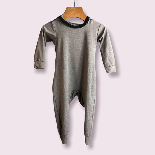 Faint Gold Hoodie Wickaway Baby Union Suit-Baby One-Pieces-3-6 months-Hagsters